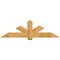 Ekena Millwork Kennewick Rough Sawn Timber Gable Bracket, Western Red Cedar, 72"W x 21"H x 4"D x 6"F, 7/12 Pitch GBW072X21X0406KEN00RWR - alternate 1